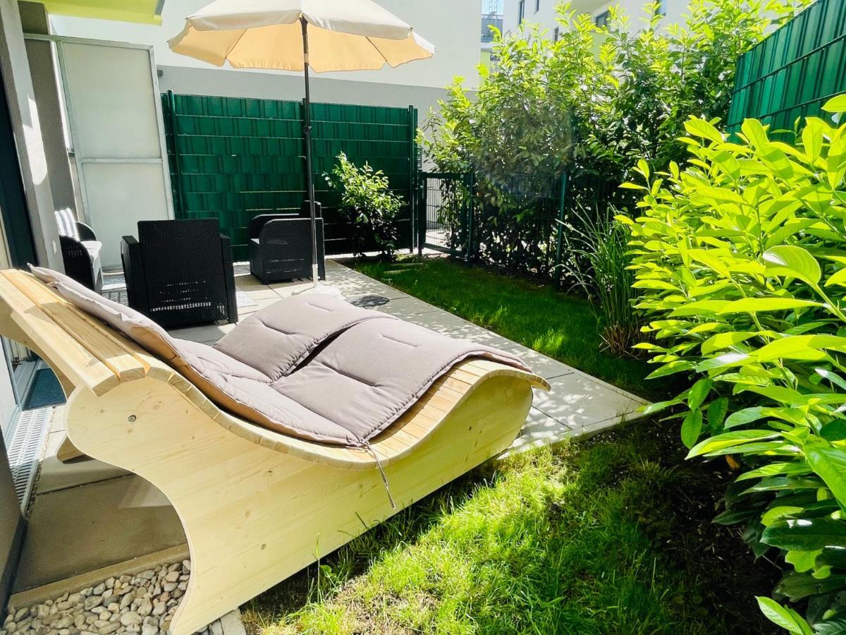 Topmodernes Sonnenwohnen Apartment Bei U-Bahn Und Therme Wien Oberlaa, 15 Min Bis Stephansplatz Exteriör bild